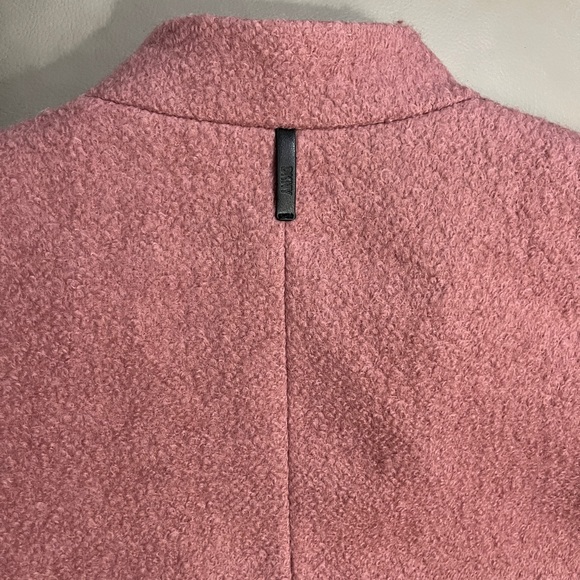 NWT - DKNY Women’s Wool Blended Single Breasted Boucle Walker Coat - Size XL - Picture 12 of 15